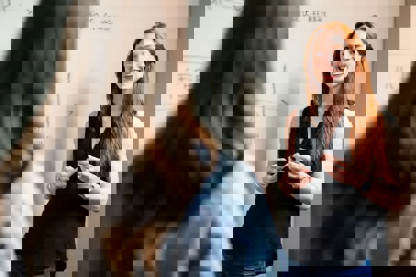 Business Women Talking Employment